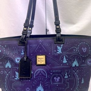 DOONEY & BOURKE Disney Fantasia Sorcerer Mickey Mouse Large Tote Bag Pre-Loved